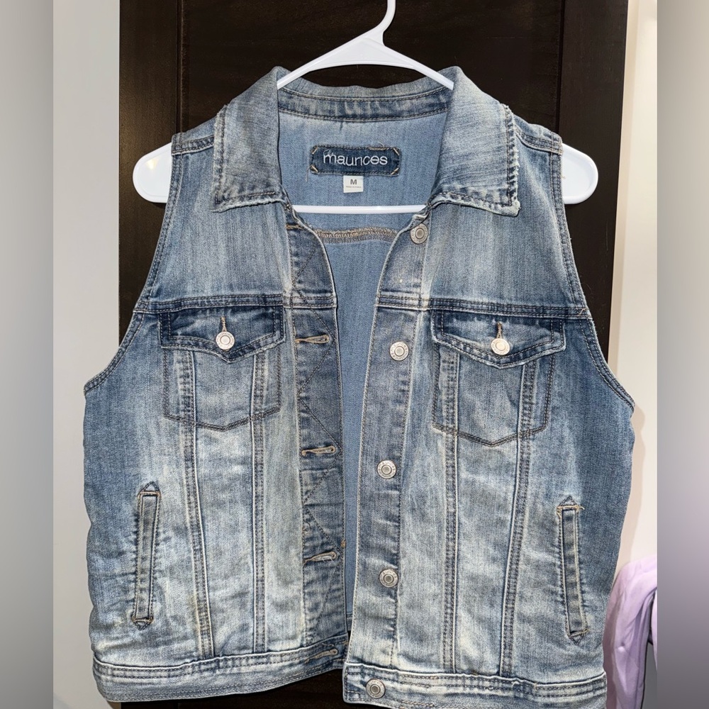 Maurices Denim Vest